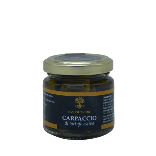 Carpaccio di Tartufo Estivo 80g - Sassone Tartufi