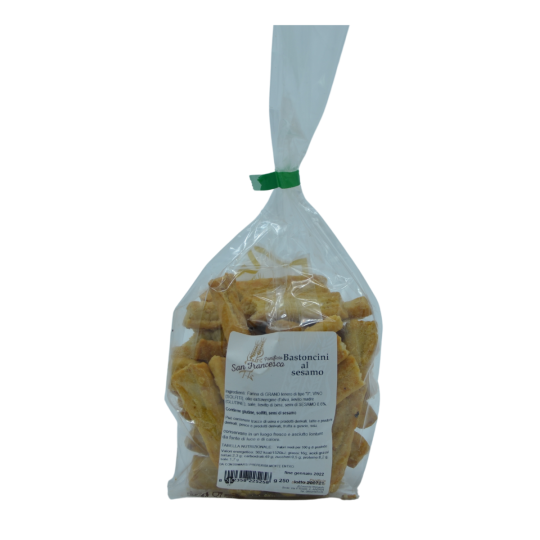 Bastoncini al sesamo 250g - Panificio San Francesco