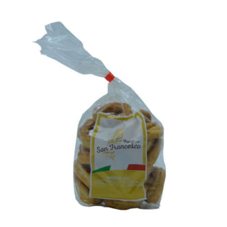 Taralli rosmarino e patate 250g - Panificio San Francesco
