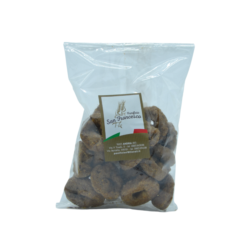 TARALLI Taralli rustici 200g - Panificio San Francesco