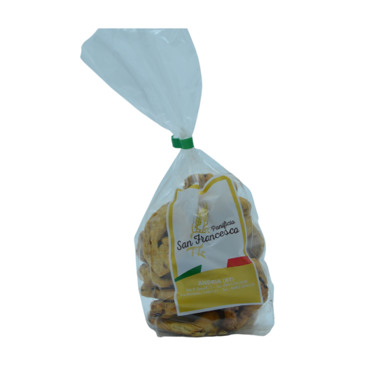 Taralli scaldati al calzone 250g - Panificio San Francesco