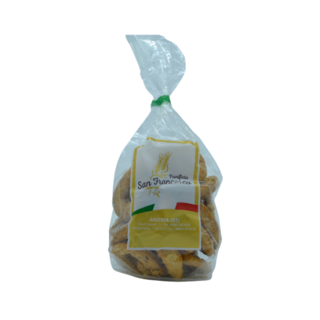 Taralli scaldati con semi 250 g - Panificio San Francesco