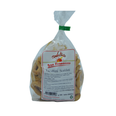 Tarallini scaldati 200 g - Panificio San Francesco