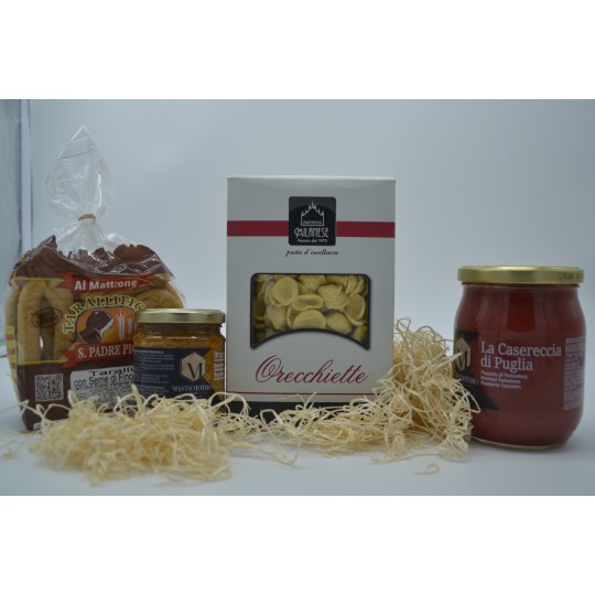 Gift box natalizio di prodotti pugliesi