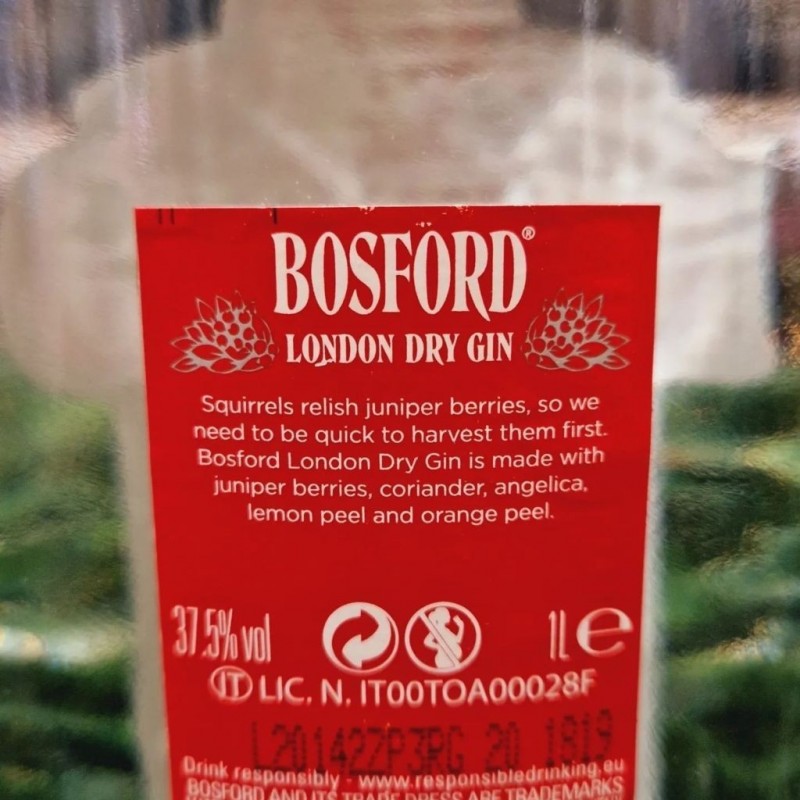 Bosford London Dry Gin 1000ml