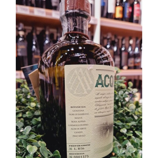 LA VALDOTAINE ACQUEVERDI GIN DELLE ALPI 1l LA VALDOTAINE ACQUEVERDI GIN DELLE ALPI 1l
