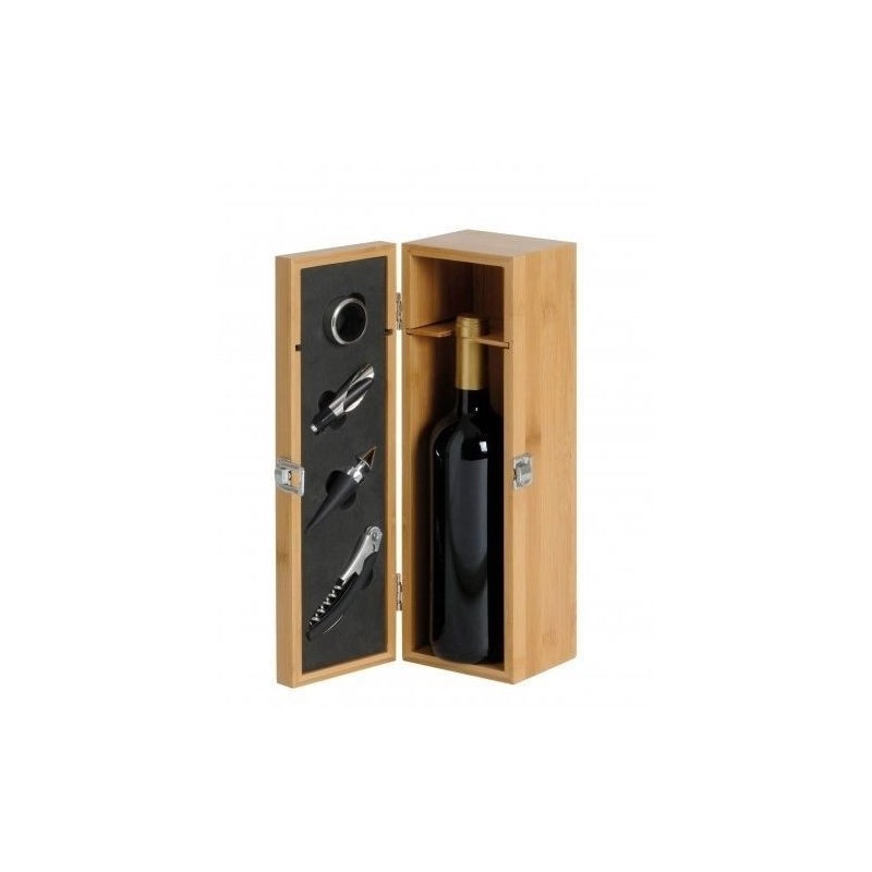 Cassetta in Bamboo Porta 1 Bottiglia