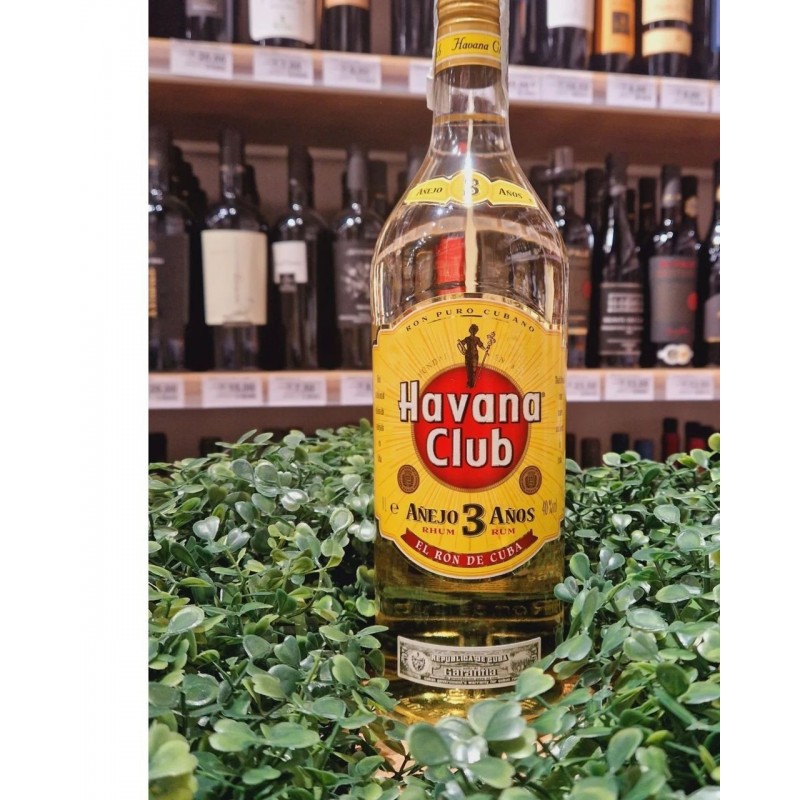 Havana Club Rum Havana Club Anejo 3 Anos Rum 1l