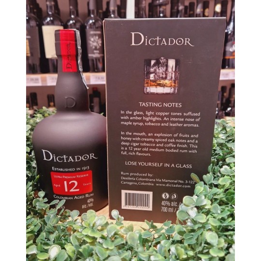 Dictador 12 years Rum