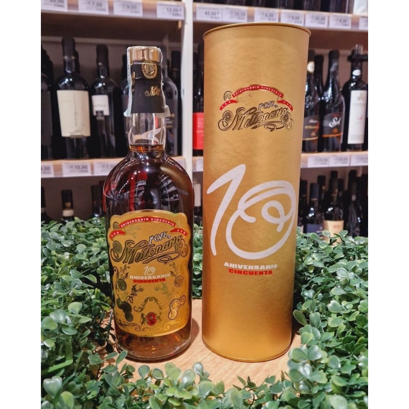 Rum Ron Millonario 10 Aniversario Cincuenta Rum 70cl