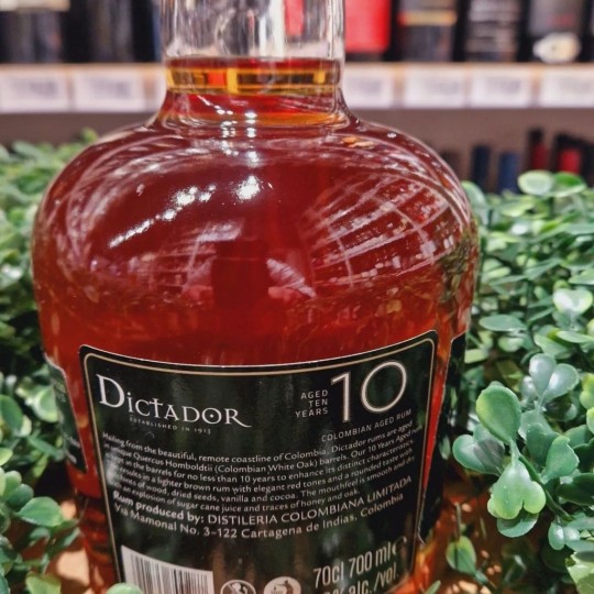 Dictador 10 years Rum