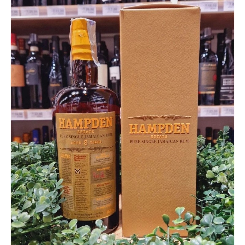 Hampden Estate Rum Pure Single Jamaican Rum 8 A