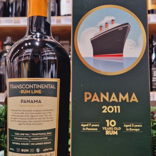 PANAMA 2011 TRANSCONTINENTAL RUM LINE 10 YEARS OLD 70cl