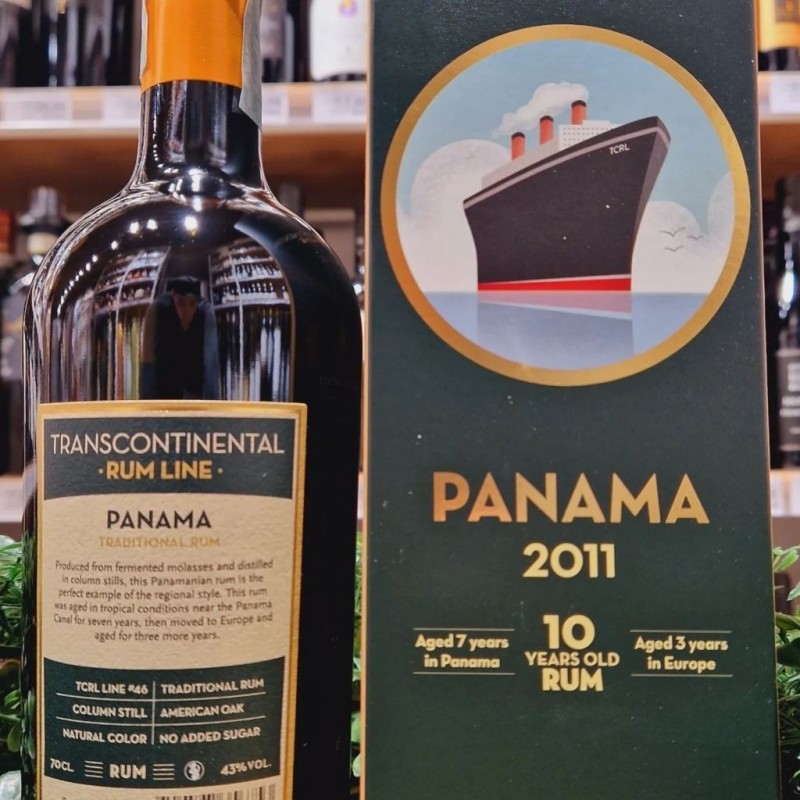 PANAMA 2011 TRANSCONTINENTAL RUM LINE 10 YEARS OLD 70cl