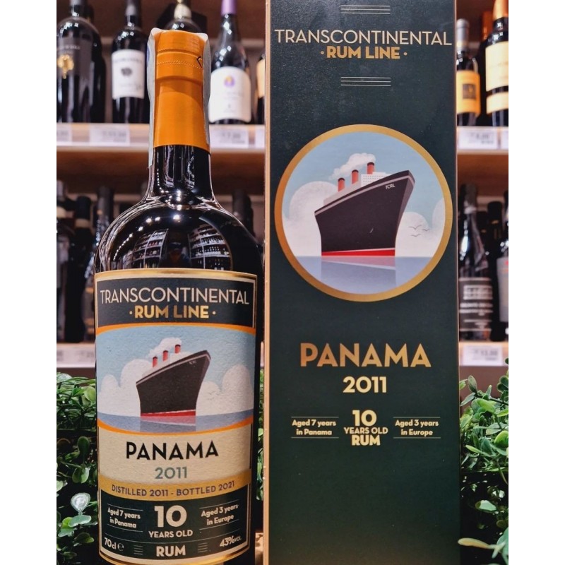 PANAMA 2011 TRANSCONTINENTAL RUM LINE 10 YEARS OLD 70cl