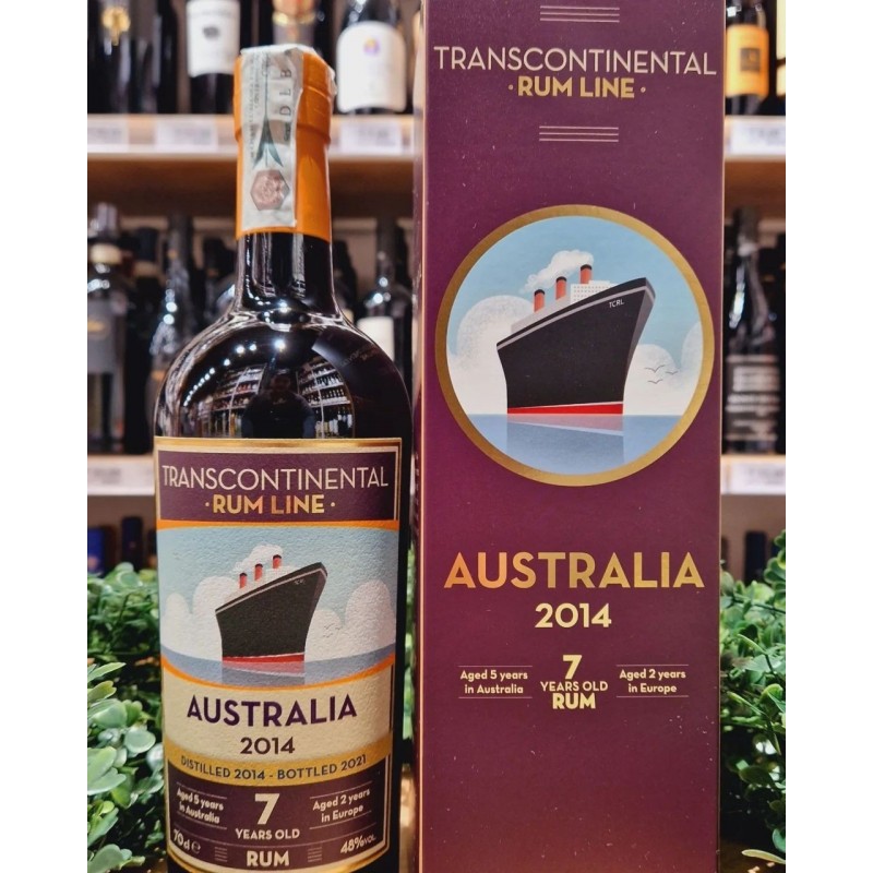 Australia 2014 Transcontinental Rum Line 70cl
