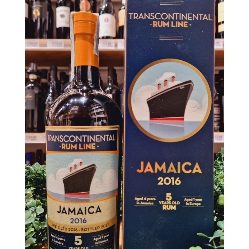 JAMAICA 2016 TRANSCONTINENTAL  RUM LINE 5 YEARS OL