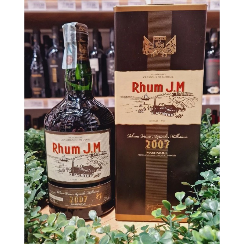 J.M Rhum Vieux Agricole Millesimè 2012 cl 70