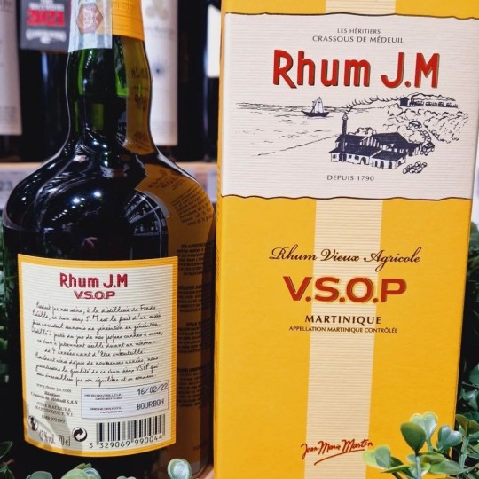 Rhum J.M. Agricole VSOP 70cl