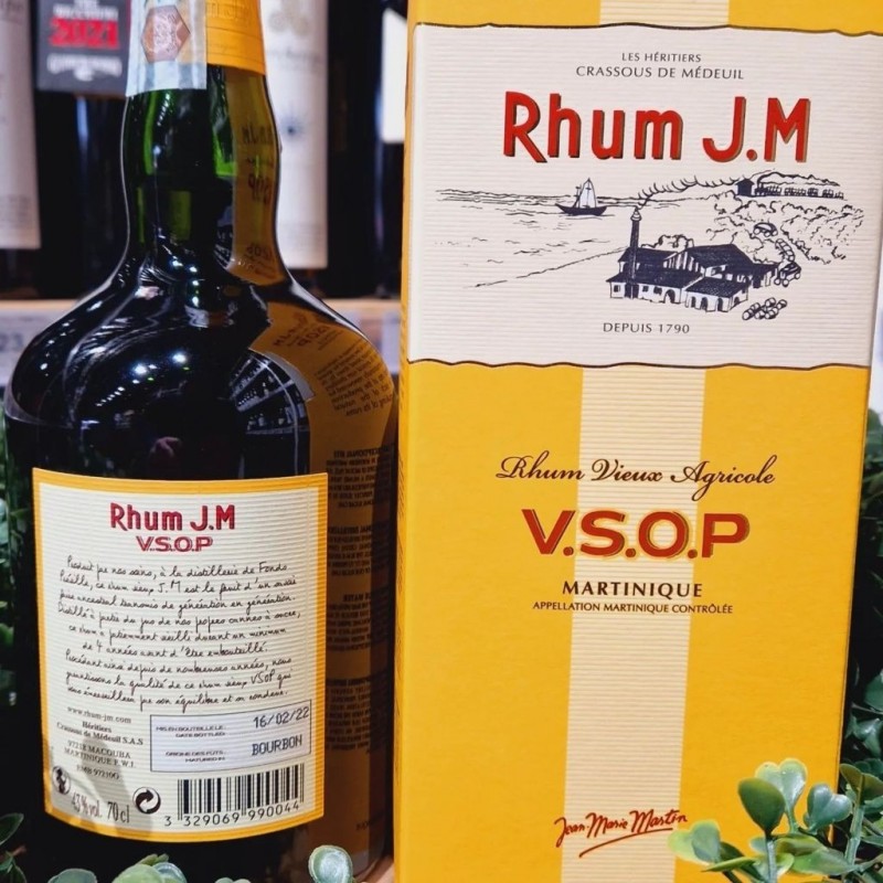 Rhum J.M. Agricole VSOP 70cl