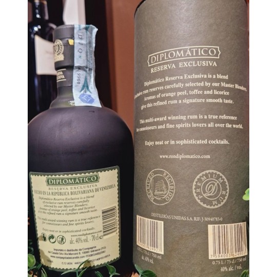 Diplomatico Reserva Exclusiva Rum 70cl