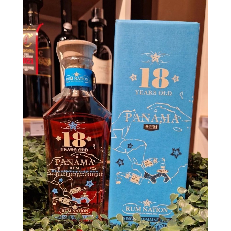 Rum Nation Panama 18 Years Old Decanter 70cl