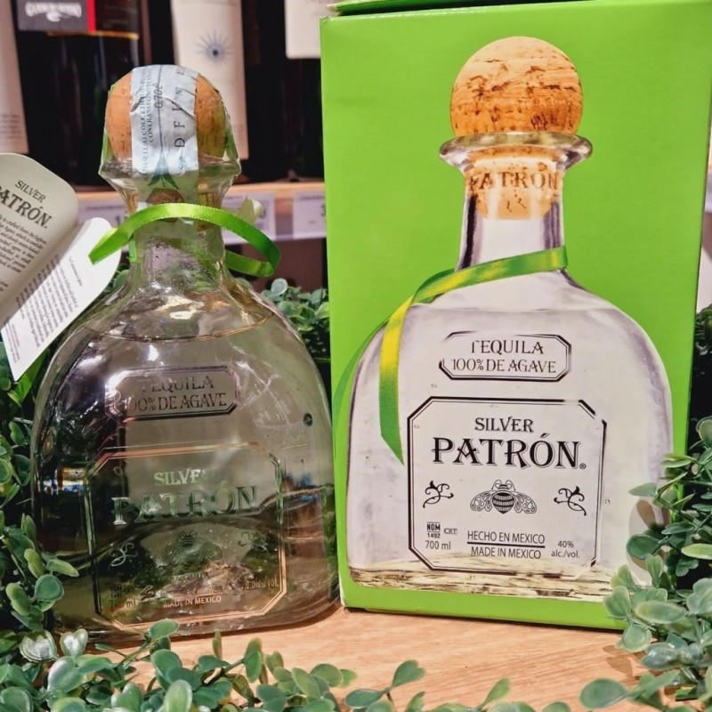 Silver Patron Home Patrón Tequila Silver 70cl