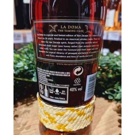 Zacapa Centenario Rum – 23 Heavenly Cask Collection La Doma – 70cl