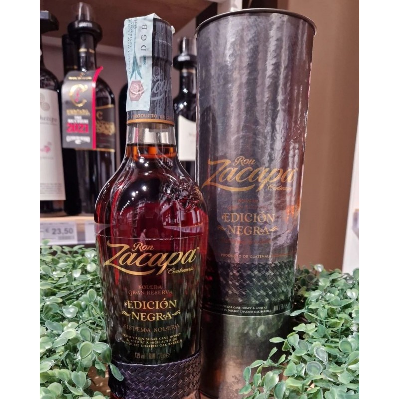 Zacapa Edicion Negra Rum 70cl