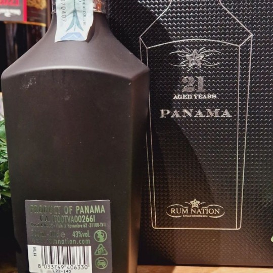 Panama 21 aged years Rum - Rum Nation