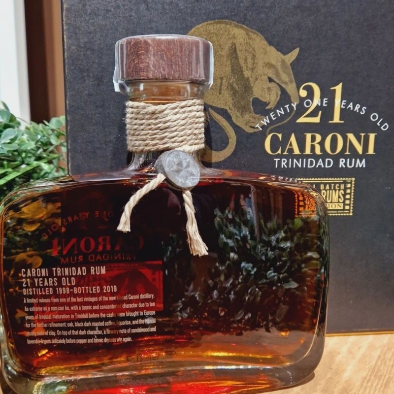 RUM CARONI 21 ANNI TRINIDAD RUM NATION 50cl