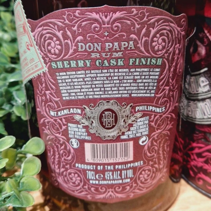 Don Papa Rum Sherry Casks 70cl