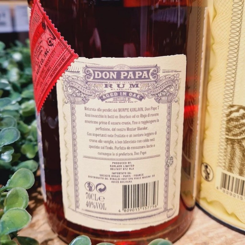 Don Papa Rum  Single Island 70 cl