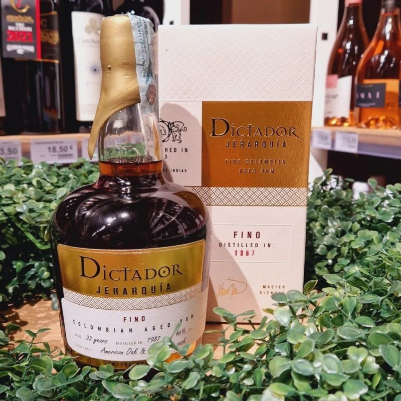 Dictador Rum Dictador Jerarquia 1987 Rum 70cl