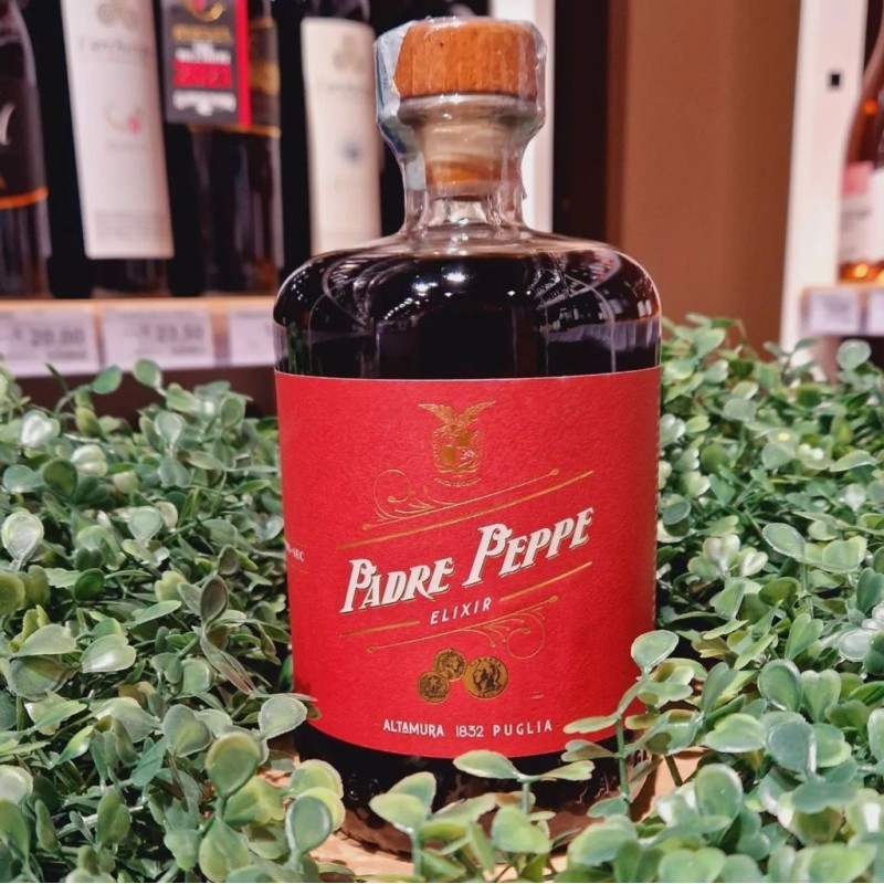 Padre Peppe Liquore di Elixir di Noce Demisec70 cl