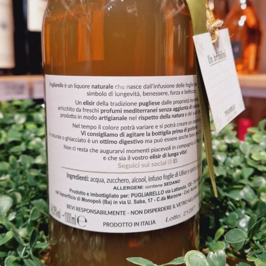 Liquore all'Ulivo Pugliarello 1 LT