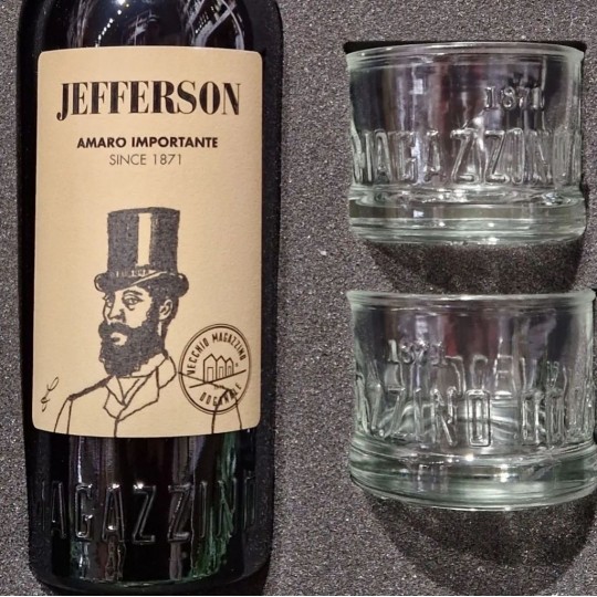 Jefferson Amaro Importante 70cl Con Bicchieri