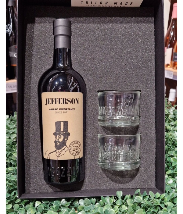 Jefferson Amaro Importante 70cl Con Bicchieri - www.gustidipuglia