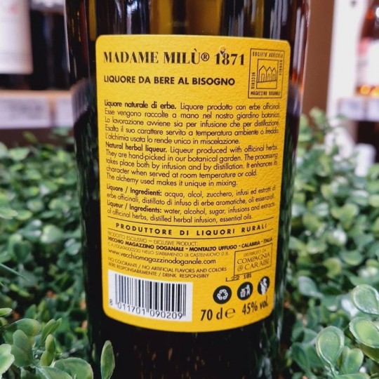 Madame Milù Liquore 70cl