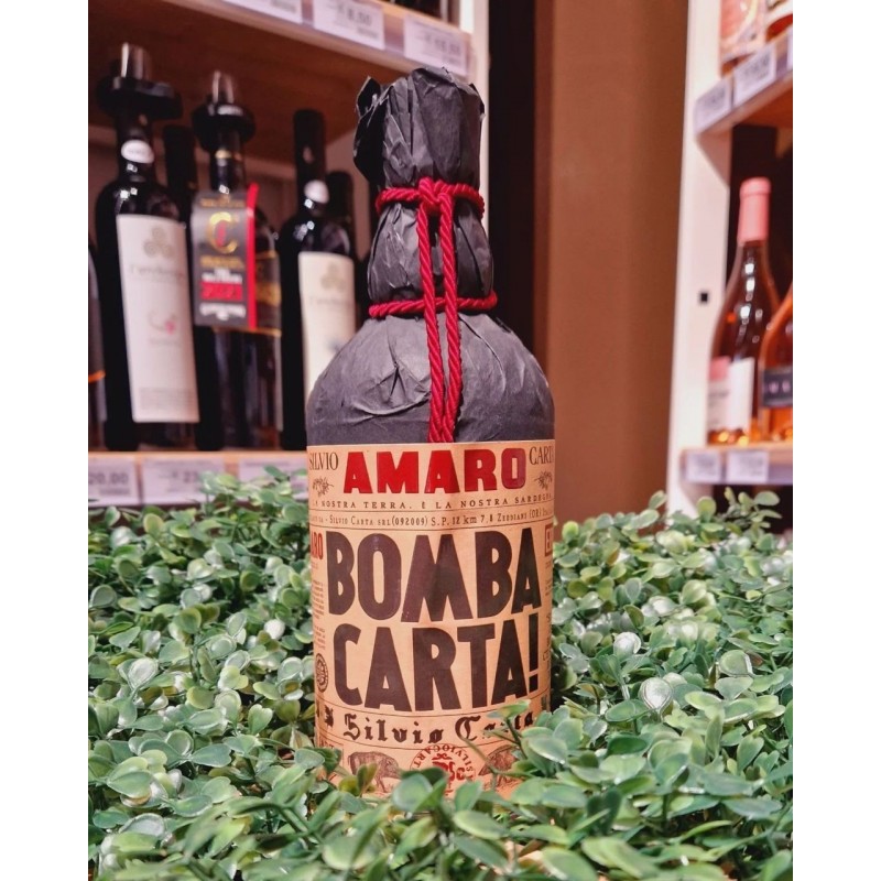 Amaro Bomba Carta! Silvio Carta 70cl