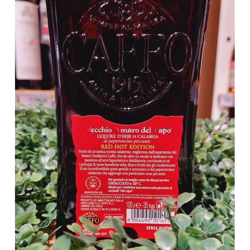 Vecchio Amaro del Capo Red Hot Edition 100cl