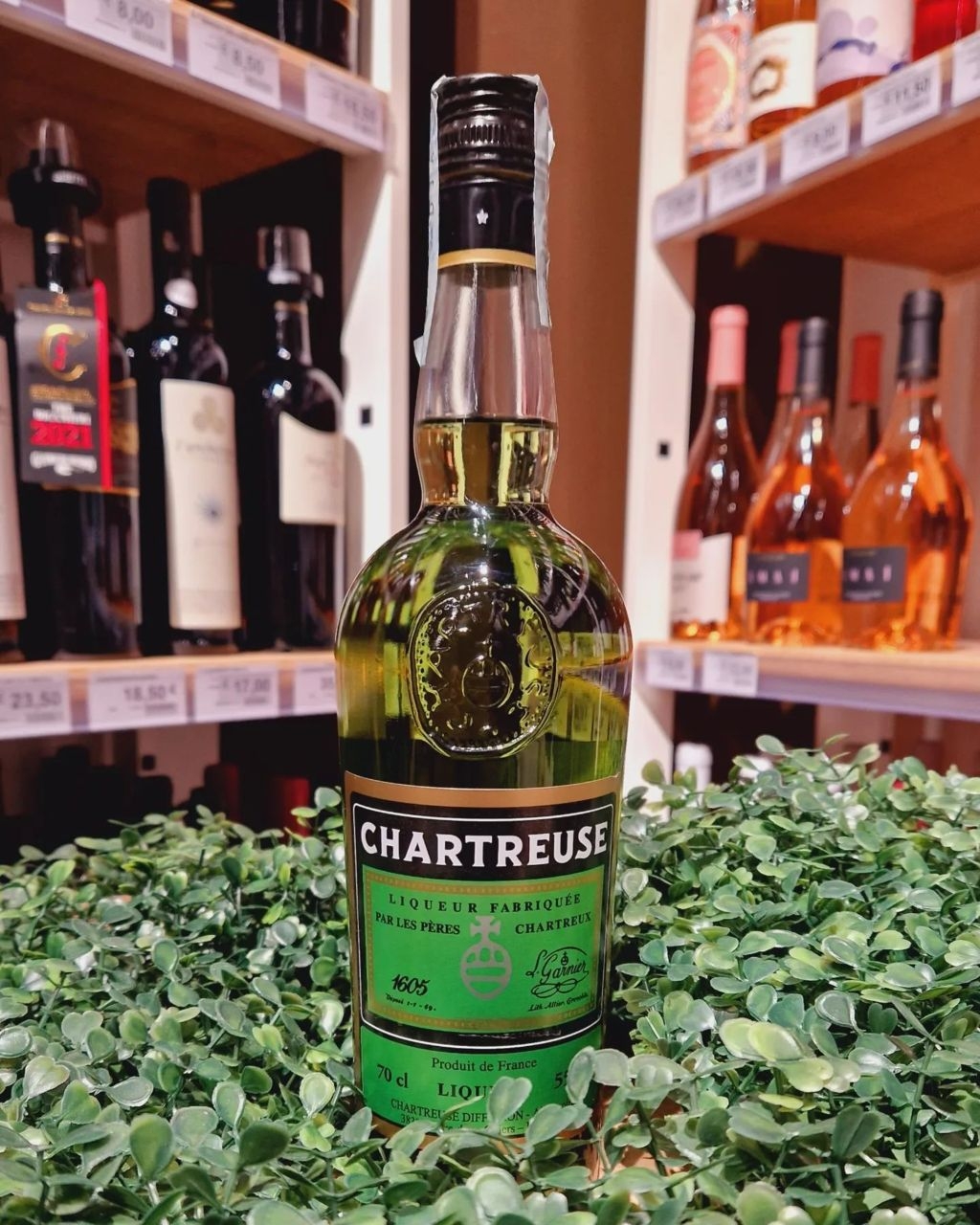 CHARTREUSE Liquori Chartreuse Verte 70