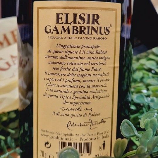 Elisir Gambrinus Classico 70cl