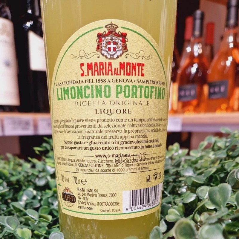 S.Maria al Monte Limoncino Portofino 70cl