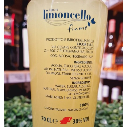 Limoncello Fiume 70cl