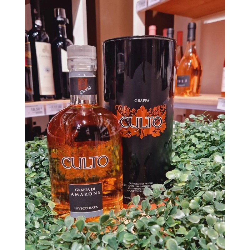 La Distilleria Rossi d’Asiago Grappa Culto Grappa Amarone Invecchia...