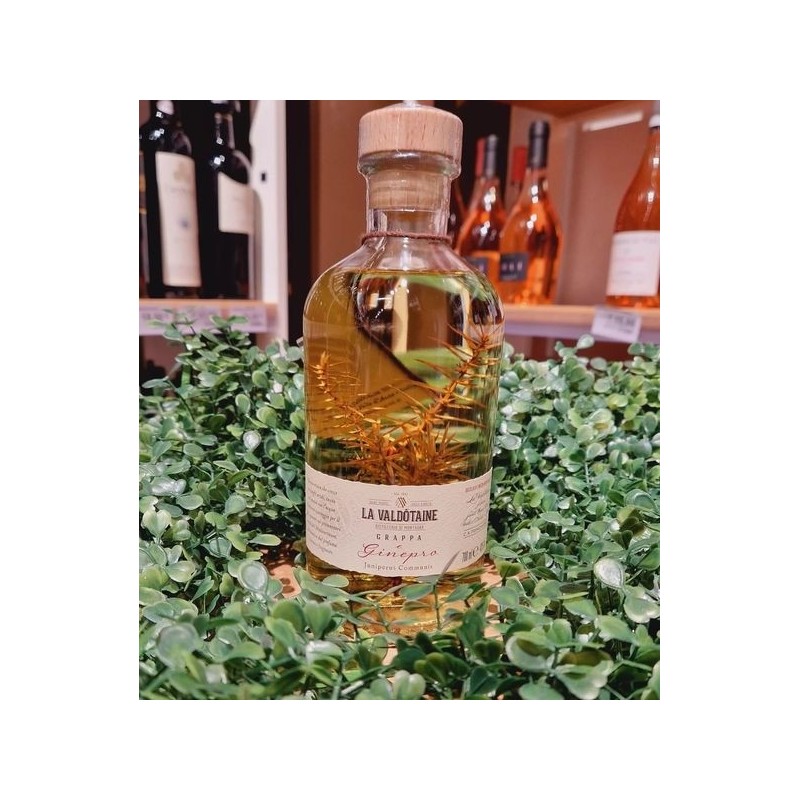 La Valtodaine Grappa La Valdotaine Grappa Ginepro 70cl
