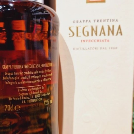 Grappa Trentina Invecchiata Solera 70cl