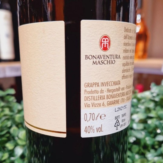 Bonaventura Maschio Grappa 903 Barrique 70clFormato 70cl    SPEDIZIONE IN 24H IN TUTTA ITALIA