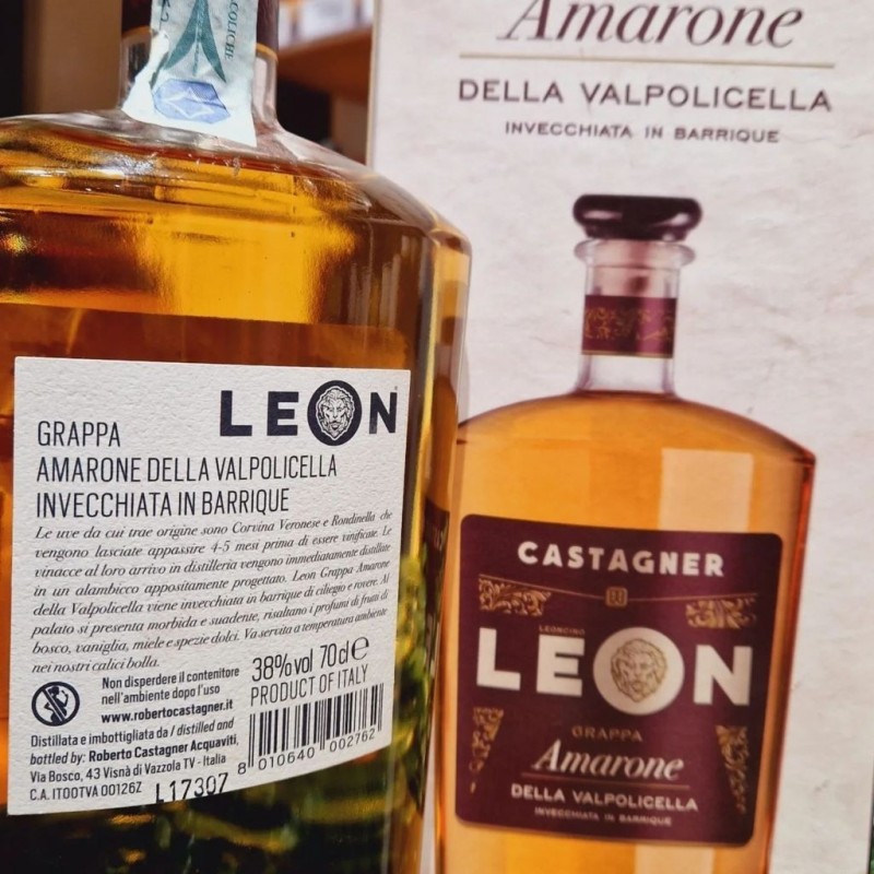 Castagner Grappa Amarone della Valpolicella 70cll